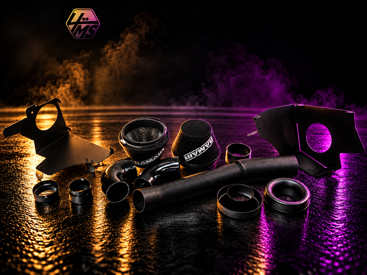 Ramair Performance Foam Cold Air Intake Kit with Carbon Lid - BMW M2/M3/M4 S58 – JSK-276-BK