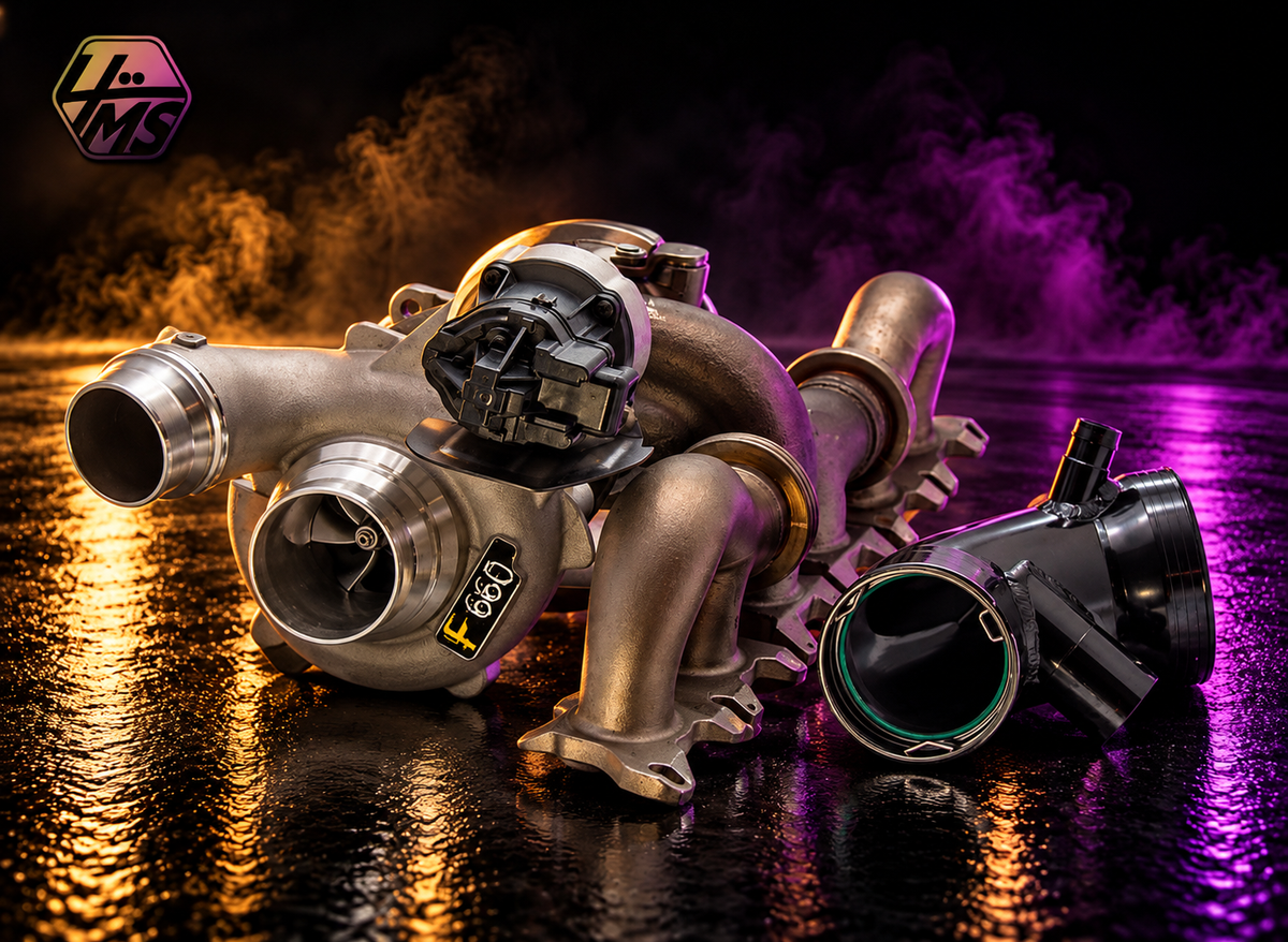 FrankenTurbo F660 Twin-Scroll Hybrid Turbocharger - BMW B58 Gen 1 (F-Series) M240i / 340i / 440i – F660(B58Gen1)