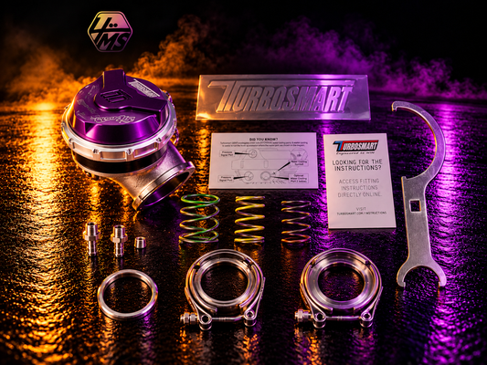 Turbosmart GenV HyperGate45 14psi External Wastegate (Purple) – TS-0553-1013