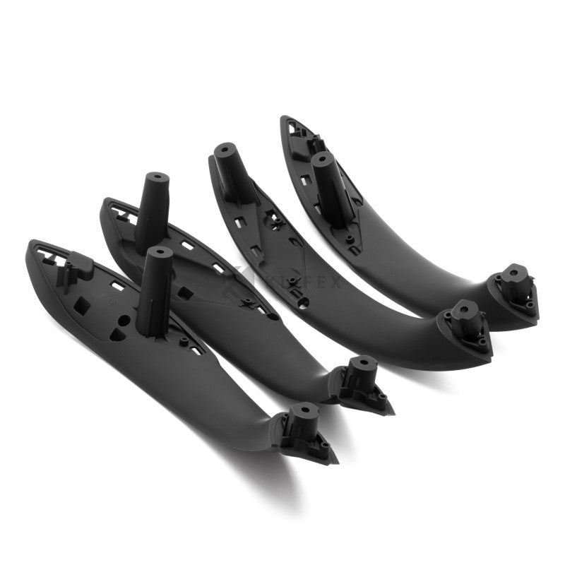Set of interior handle covers for BMW F32, F33, M4 F82, M4 F83 Black - KLIFEX