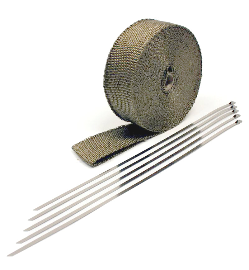 Titanium Exhaust Wrap - 2" x 50' - Prosport Performance
