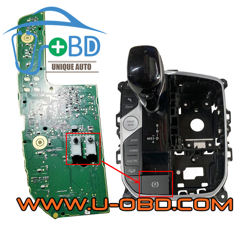BMW G Series gear shift lever GWS Module Autohold EPB vulnerable micro switch - 2 PCS Per lot . U-obd