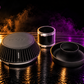 Ramair PRORAM Small Cone Air Filter with Velocity Stack - 102mm (4") OD – PR-CC-193-VS-102-BK
