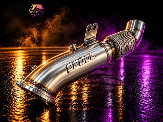 Spool Performance B58 Stainless Steel Downpipe Upgrade 4.5" [Race Downpipes] – SP-B58-DP