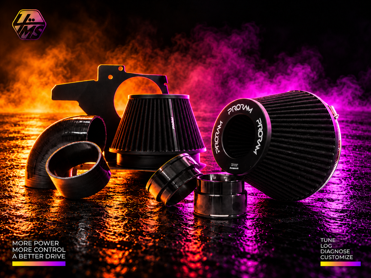 Ramair Pleated Induction Kit with Carbon Lids - BMW M2 / M3 / M4 3.0T S58 (2020-2023) – PRK-276-BK