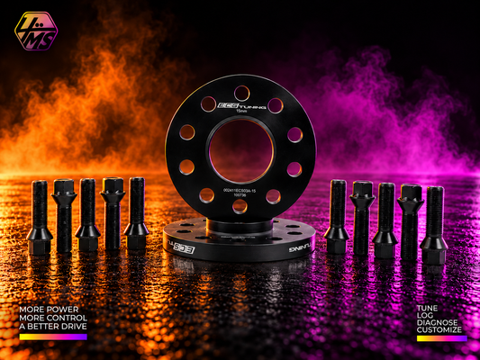 ECS 15mm Wheel Spacer Kit with Conical Seat Bolts – BMW G Series / F9x M (5x112) – 002411ECSKT17