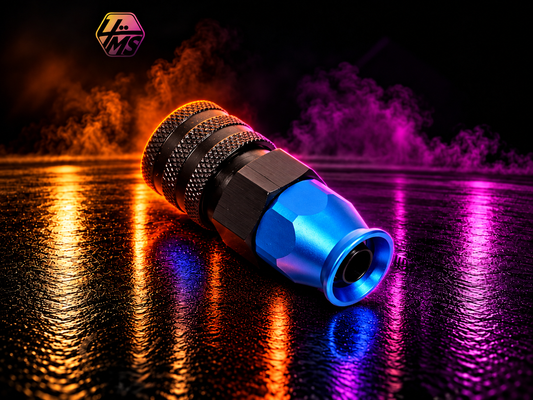 Precision Raceworks AN6 PTFE to 3/8" Female Quick Connect – 201-0180