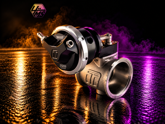 Turbosmart Pneumatic StraightGate50 6psi External Wastegate (Black) – TS-0565-1762