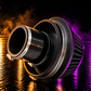Ramair PRORAM Small Cone Air Filter with Velocity Stack - 102mm (4") OD – PR-CC-193-VS-102-BK