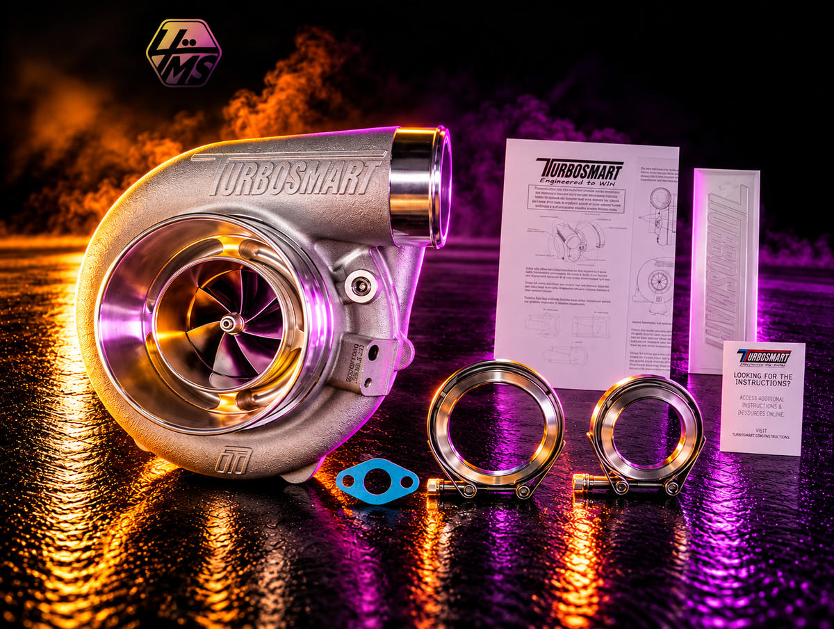 Turbosmart TS-1 Performance Turbocharger 5862 V-Band 0.82AR Externally Wastegated – TS-1-5862B-VB082E