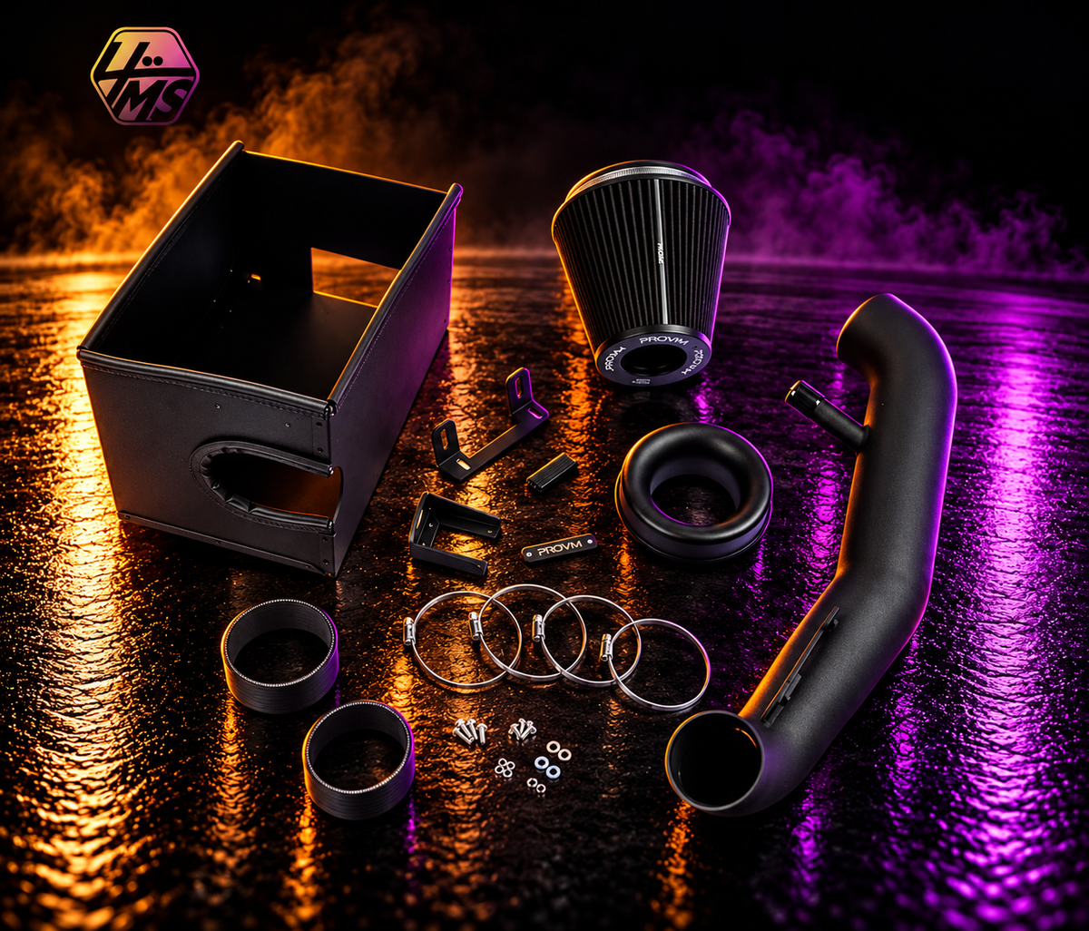 Ramair PRORAM Performance Pleated Induction Kit - Audi RS3 8V/8Y, TT RS 2.5 TFSI – PRK-278-BK
