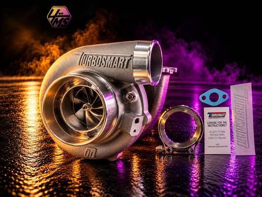 Turbosmart TS-1 Turbocharger 6466 T4 Divided 0.84AR Externally Wastegated – TS-1-6466B-D4084E