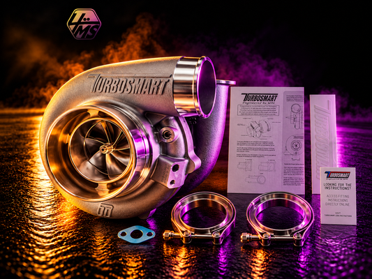 Turbosmart TS-1 Performance Turbocharger 6870 (Kompact) V-Band 1.07AR Externally Wastegated – TS-1-6870B-VB107E