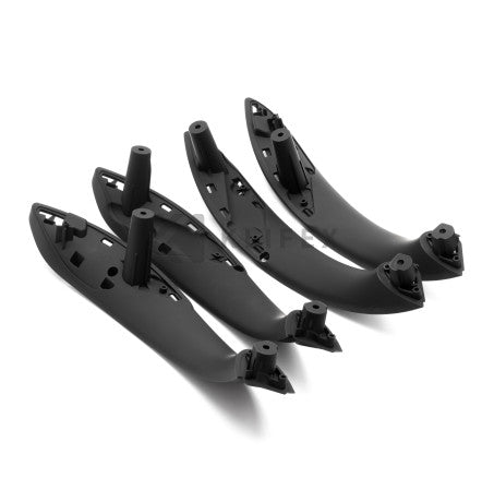 Set of interior handle covers for BMW F30, F31, M3 F80 Black SCHWARZ - KLIFEX