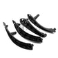 Set of interior handle covers for BMW F30, F31, M3 F80 Black SCHWARZ - KLIFEX