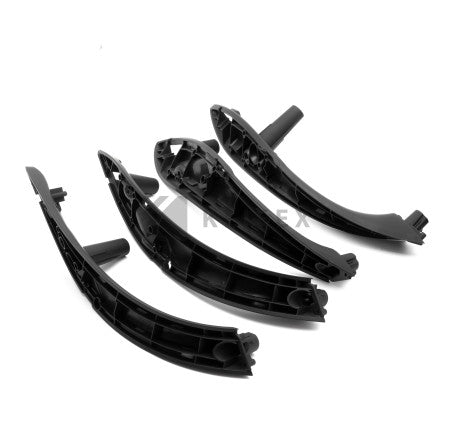Set of interior handle covers for BMW F30, F31, M3 F80 Black SCHWARZ - KLIFEX