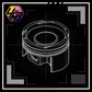 ItalianRP Piston Set - BMW S55B30 (M2 / M3 / M4), 84.00mm, Silver Line – IRPP506DA-S