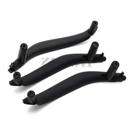 Set of interior handle covers for BMW X5 F15, X6 F16, X5M F85, X6M F86 Black - KLIFEX